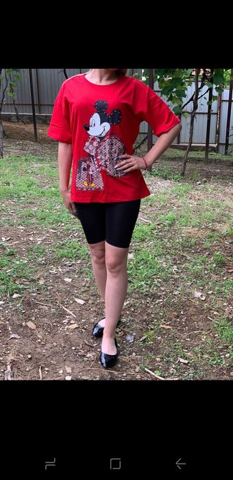 Set tricou+colant scurt