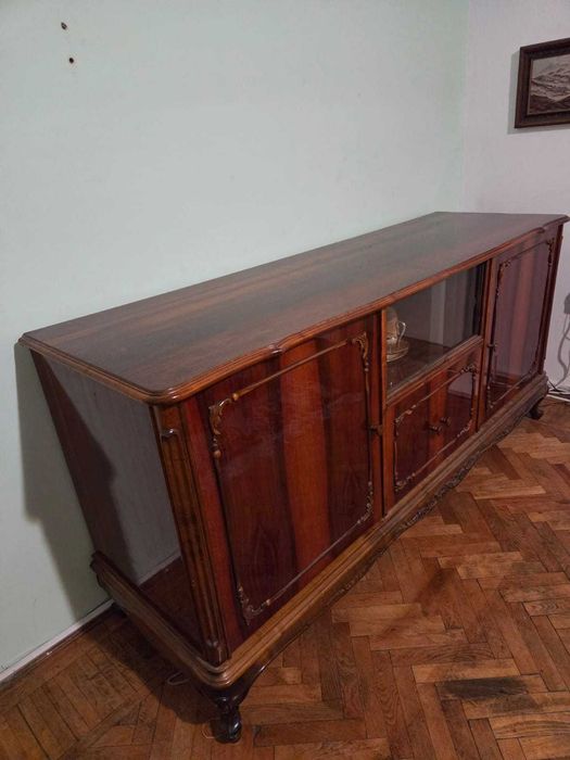 Mobila clasica sufragerie madrigal - lemn masiv, conditie perfecta