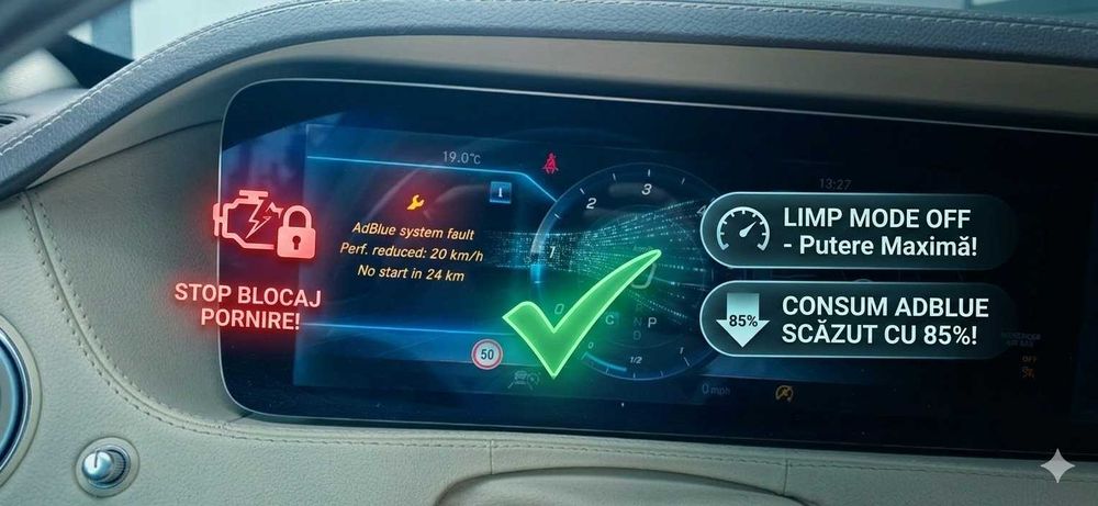 Reparare prin resoftare Sistem ADBLUE – Camioane și Autoturisme