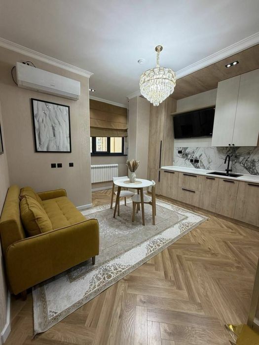 40м² | O’z Mahal | Новый ремонт | Мебель + техника