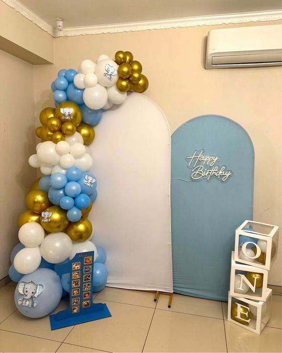 Decor arcada de baloane