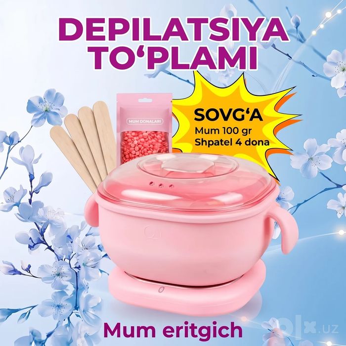 Depilatsiyon qozoncha - barcha uchun