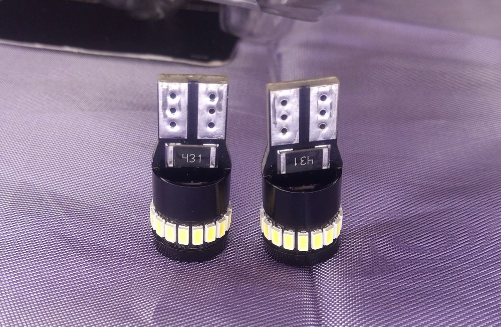 Led крушки за фарове на автомобил