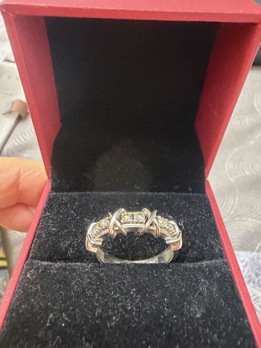 кольцо с бриллиантом 3,87 гр