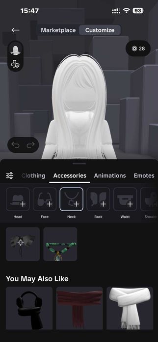 ROBLOX аккаунт женский