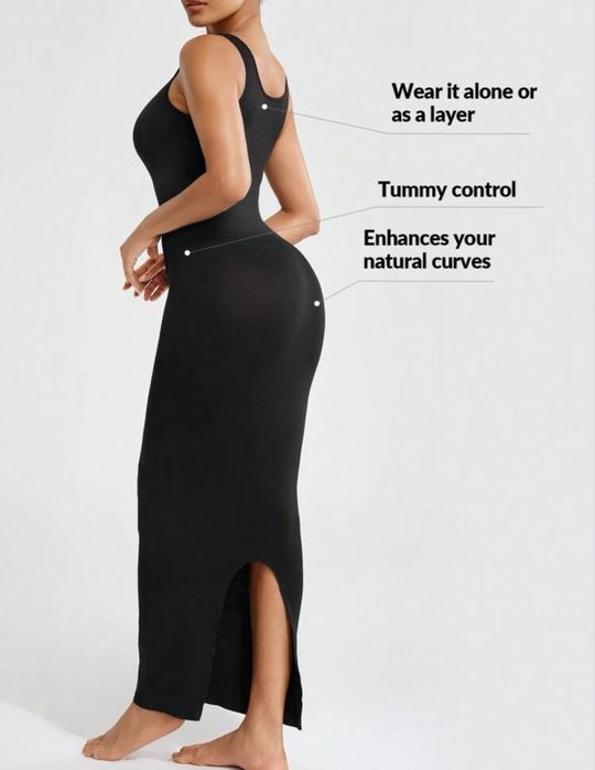 Нова черна рокля M/L