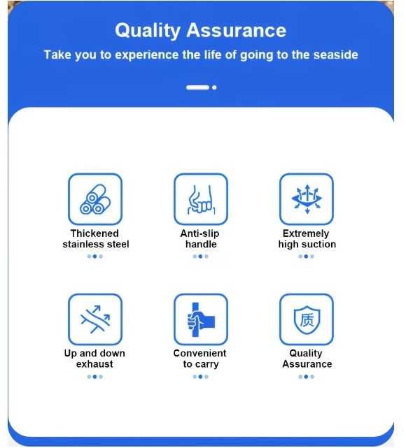 Мултифункционална Вакуум Помпа – Неръждаема Стомана (72 см)