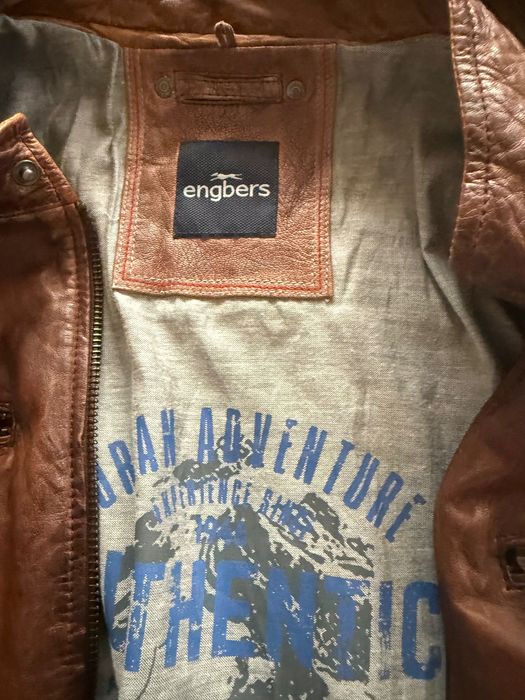 Кожено Яке -размер Л-Кенгураска кожа