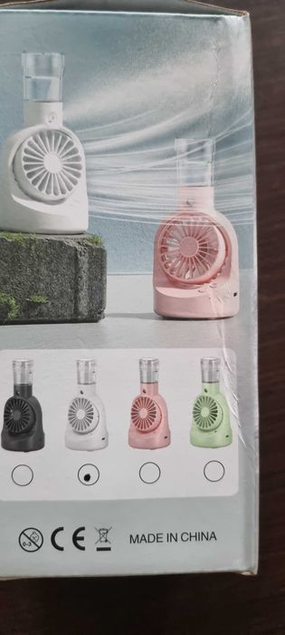 Мини вентилатор с пара