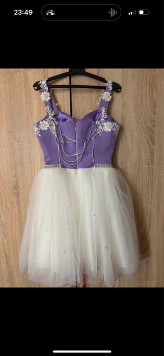 Rochie scurta cu tiul