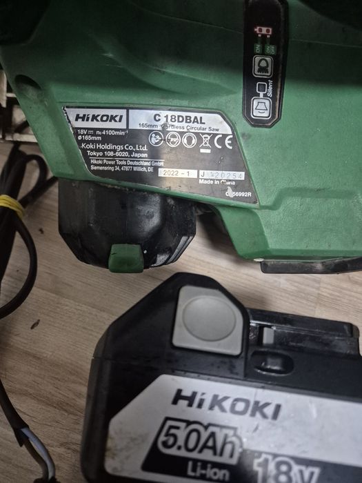 Circular hitachi 18v brushless
