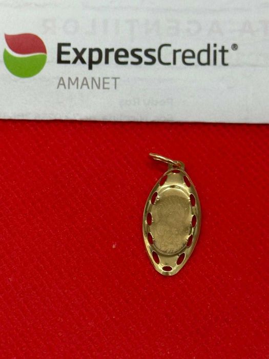 Medalion aur 14K 0.98gr (Ag43 Falticeni B3804) Garantie/Factura
