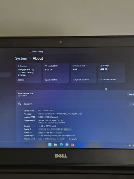 Laptop Dell Vostro 14 5468