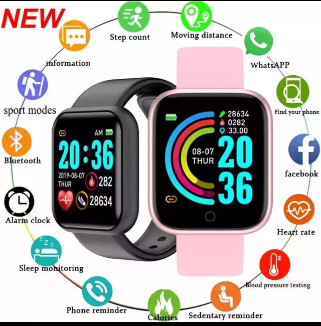 Продаю Умные часы Y68 за 8000т