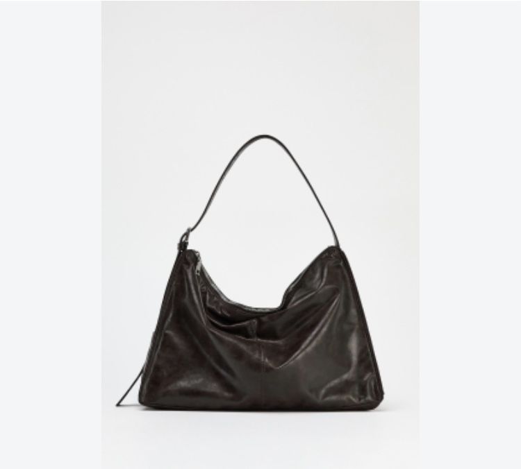 Zara зара кафява чанта