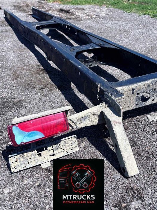 Șasiu MAN TGA Autoutilitara CIFA 8x4 Basculă-7,40m lungime