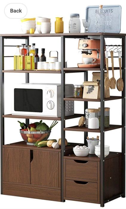 Шкаф сервант с полками для кухни