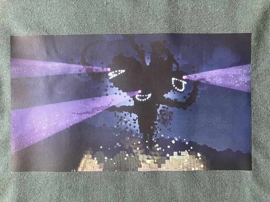 Блуза суичър с майнкрафт герой witherstorm 134/140