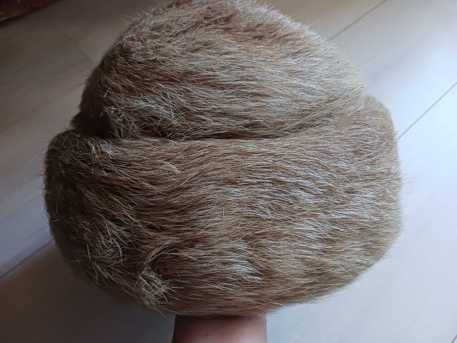 Caciula blana naturala