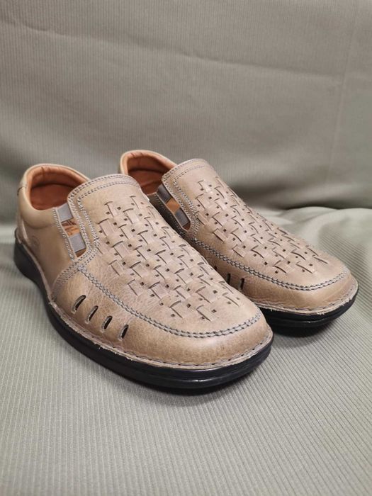 мъжки обувки SOFTWALK № 42 естествена кожа