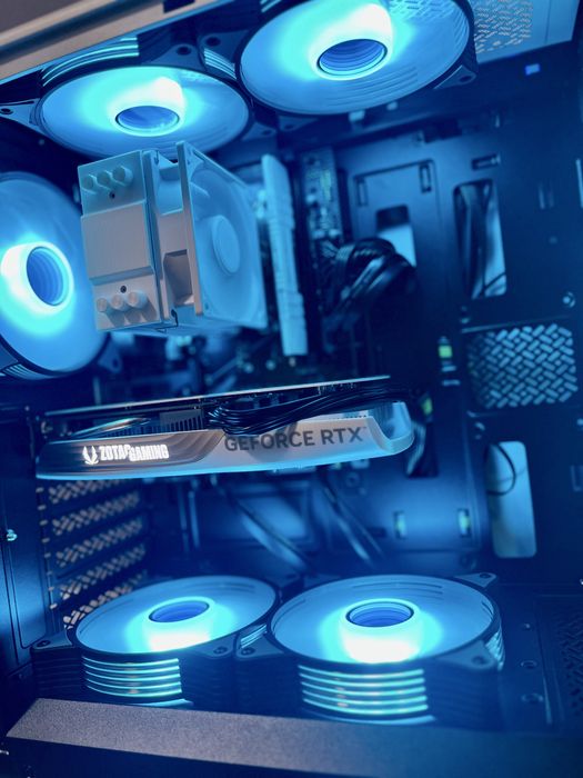 RTX-4060 Игровой компьютер белый
