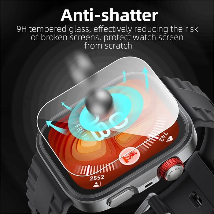 Huawei Watch Fit 4 Pro / Fit 4 / 2.5D 9H Стъклен протектор за екран