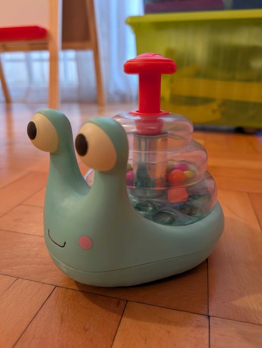 Melc cu lumini si bile saltarete, +6 luni, Btoys.