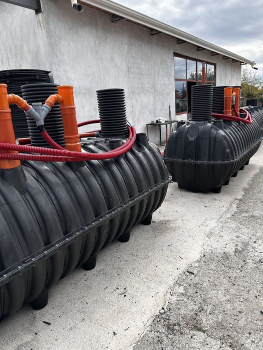 Доставка и монтаж на Трикамерни Септични ями Септични резервоари