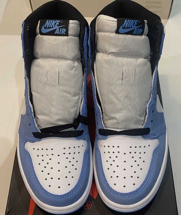 Jordan 1 AJ1 University Blue Premium - verificare colet