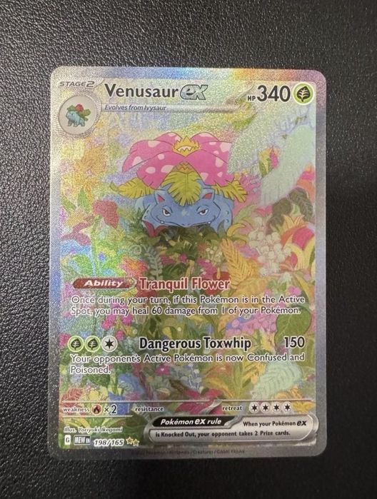 Venusaur ex 198/165 – Pokémon 151 – SIR Near Mint