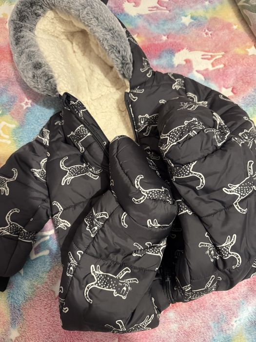 Детский теплый комбинезон на мальчика