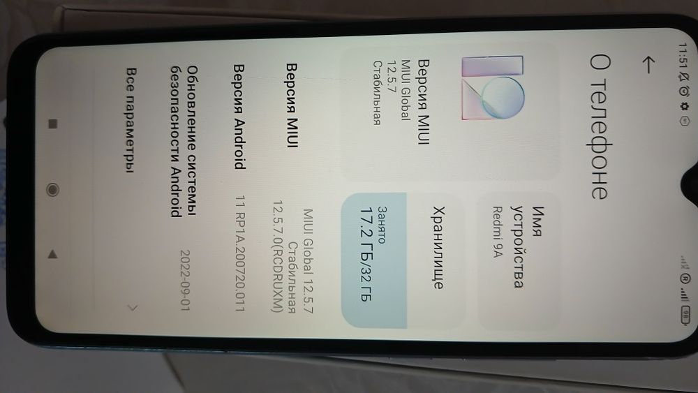 REDMI 9A 2GB/RAM 32GB/Rasmga tinik oladi