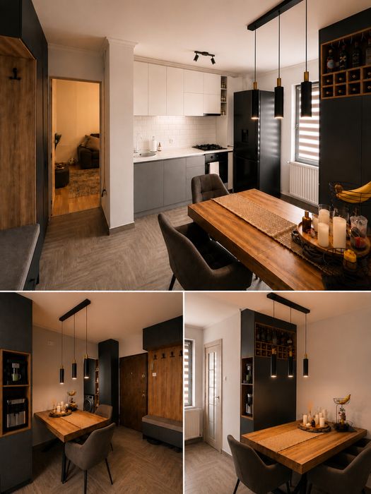 Apartament 2 camere + balcon , complet renovat si mobilat +loc de parcare in fata blocului - Cartier Armatei