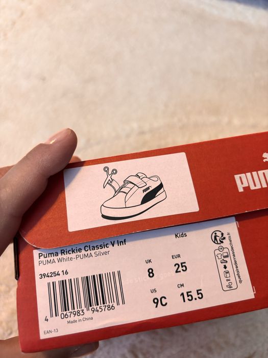 Adidasi Puma nr 25-15,5 cm