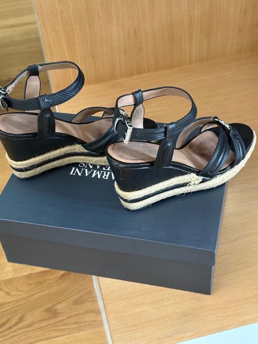 Дамски сандали на платформа Armani