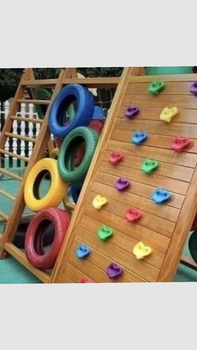 Детская площадка горка аттракцион болалар майдони домик качели swings