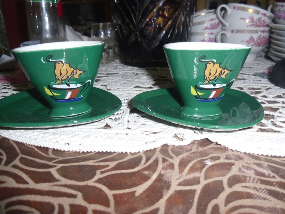 set 2 cesti micute cu logo