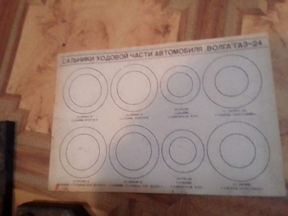 Пресс-форма для деталей автомобилей Газ24" Волга"