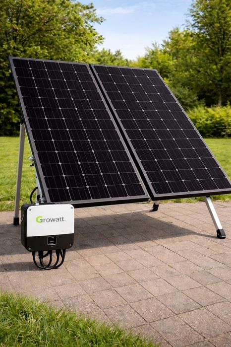 Sistem fotovoltaic 1200W cu microinvertor Growatt + montaj .