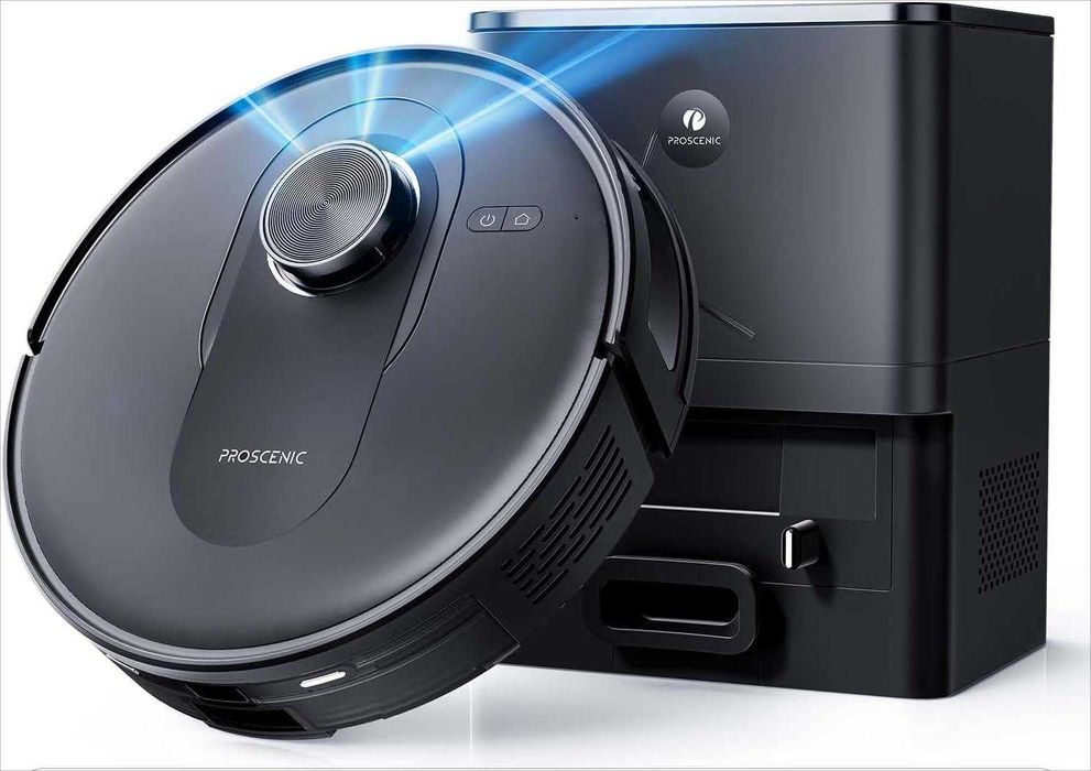 Прахосмукачка робот Proscenic Q8 Max със самоизпразваща се станция