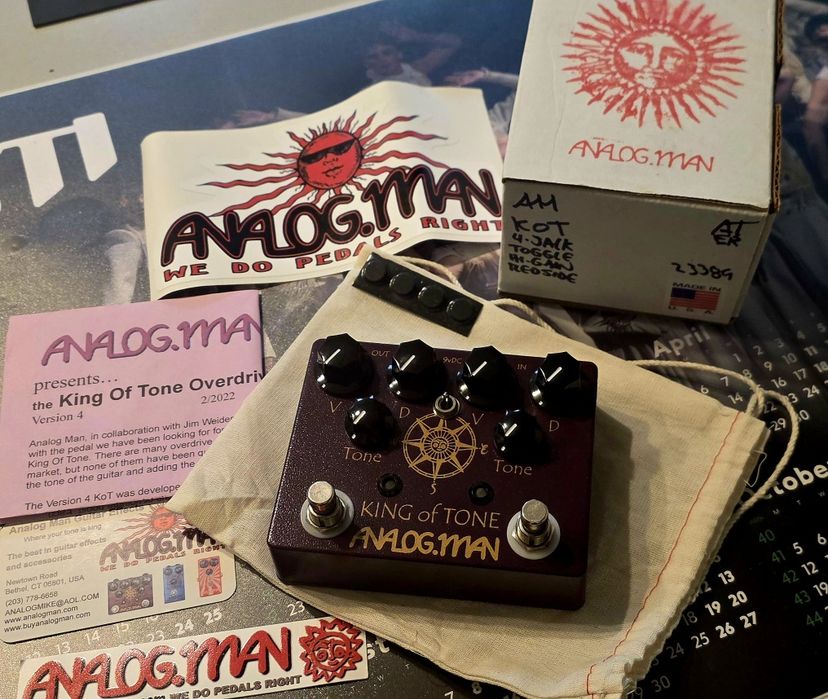 Efect chitară Analogman King of Tone