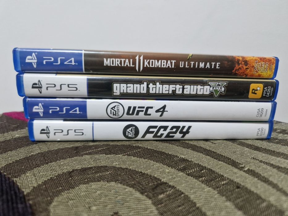 Продам игры на пс 5 и пс 4