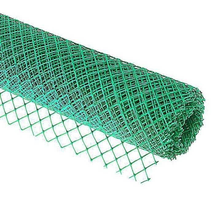 Сетка полиэтилен, Размер яч.: 1.5х10 мм, Упаковка: рулон