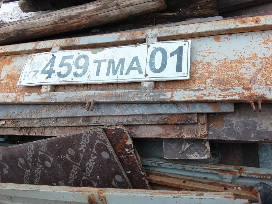Борт на газель задний