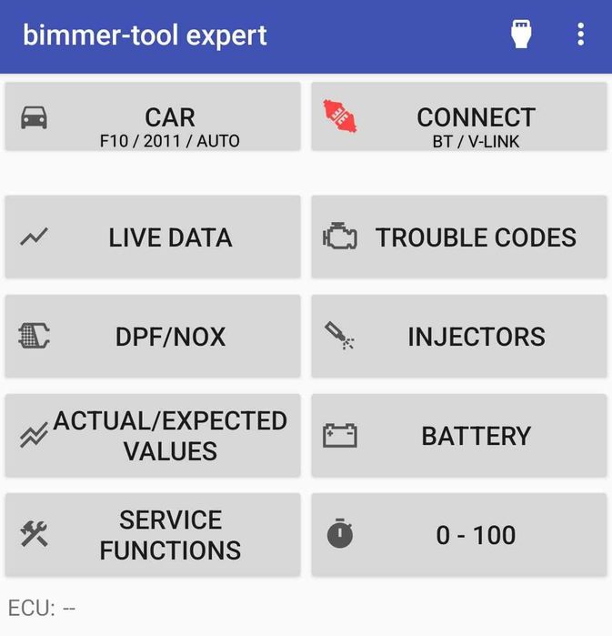 Diagnoza Carly / Carista /  B-tool expert