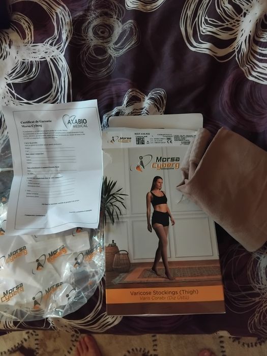 Ciorapi compresivi clasa 2 mărime L Morsa