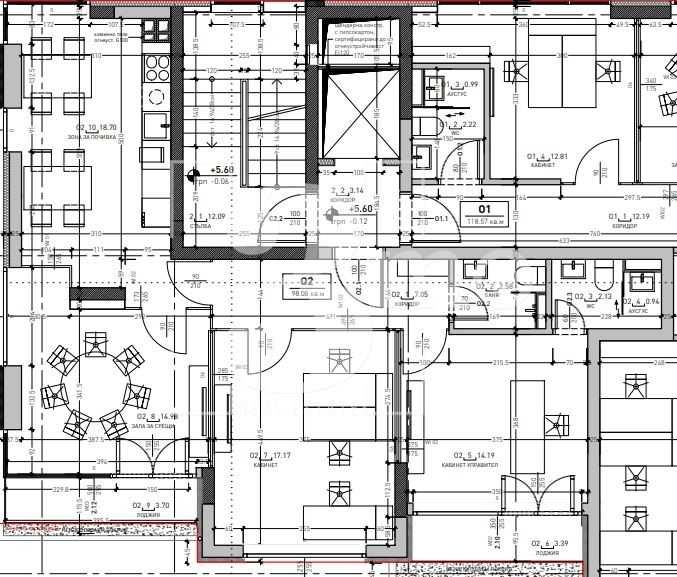 Продава се Офис в София, Дружба 2 - 119 кв.м за 1791 €/кв.м - Снимка #2