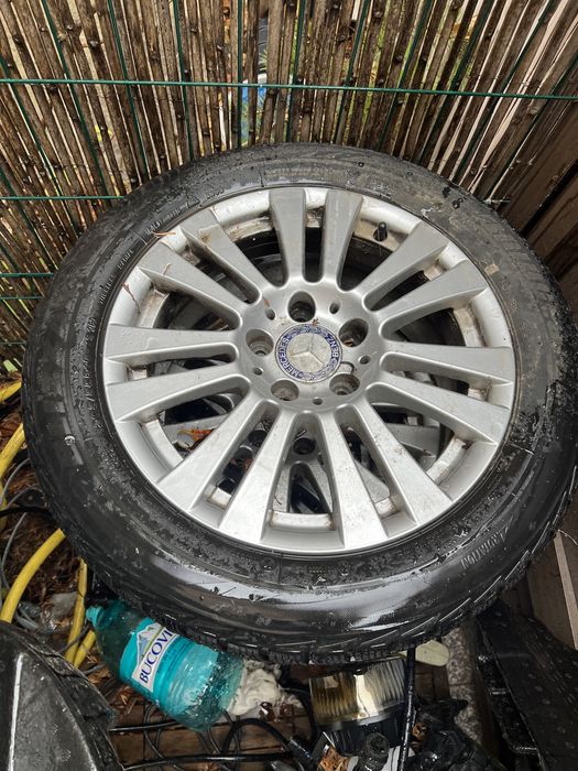 Jante cu cauciucuri iarna Mercedes C E class 2012+