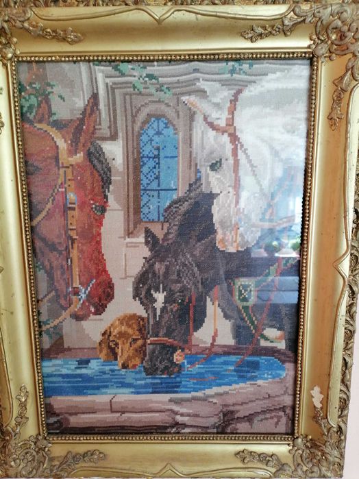 Гоблен ушите с ДМС конци