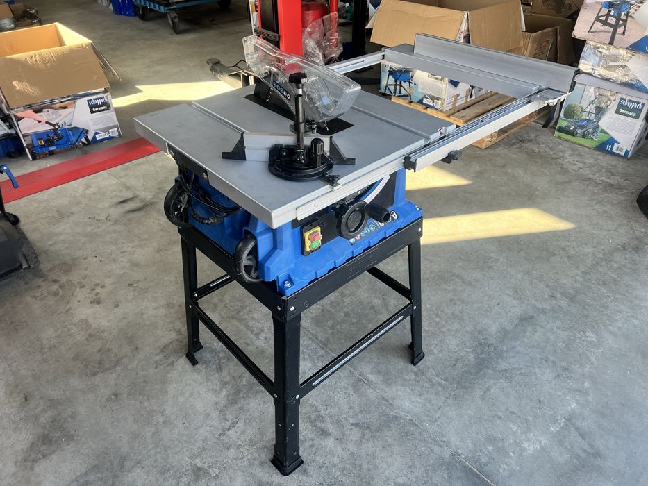 Стационарен циркуляр Scheppach HS105 2000W 250мм -роботна маса 920мм